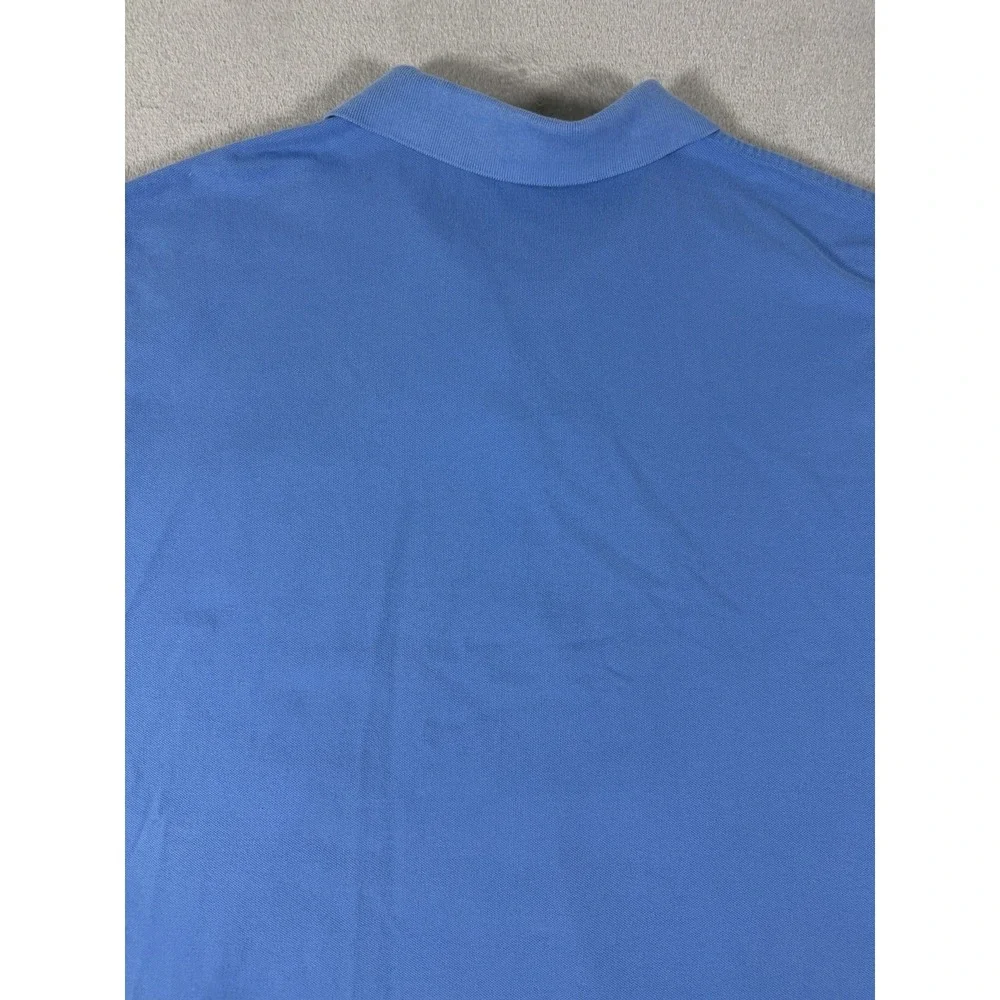 Polo Ralph Lauren Polo Shirt Mens XXL Blue Yellow Pony Pocket Short Sleeve Class